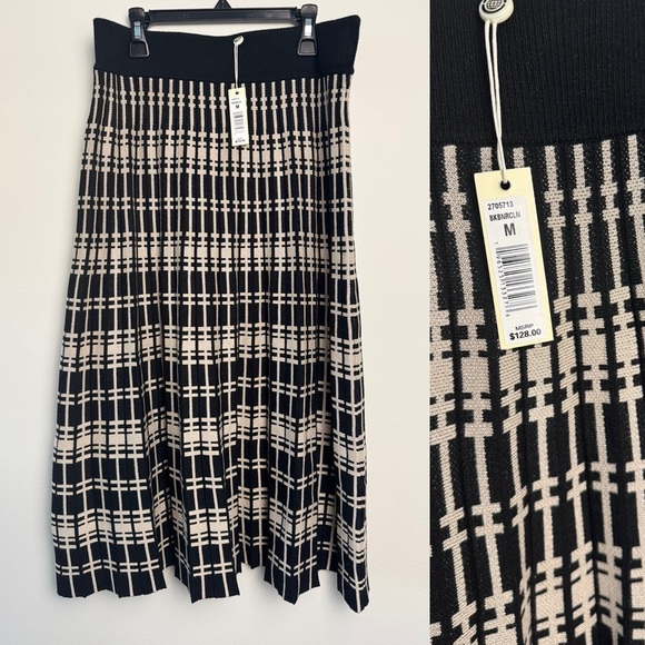 MAX STUDIO Midi Skirt In Black - Picture 3 of 8